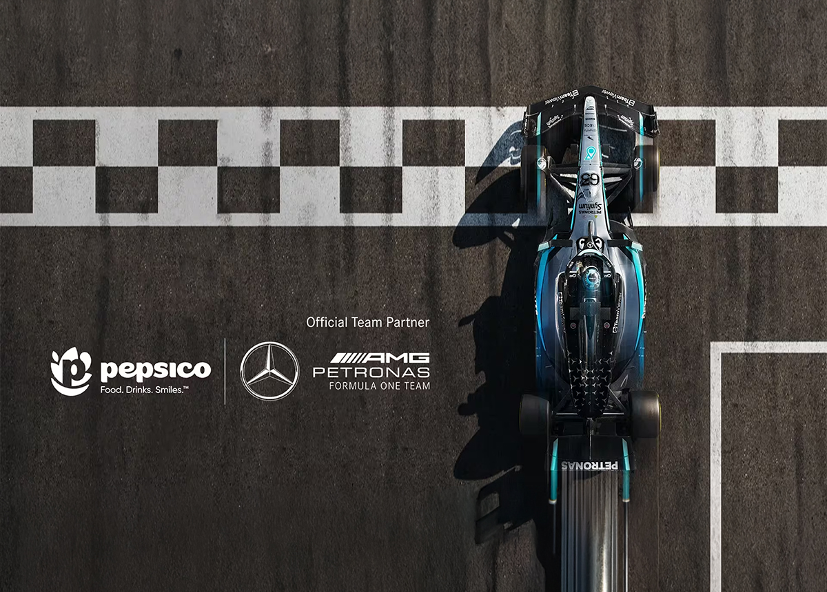 PepsiCo® announces landmark global partnership with Mercedes-AMG PETRONAS F1 Team for 2026